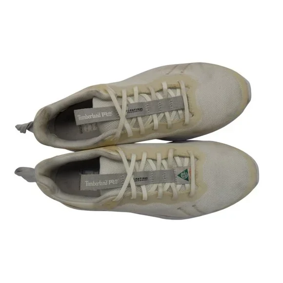 Timberland PRO Women's A5SSU Sentra CTCP Low Athletic Work Shoes White Size 8W - Picture 4 of 8